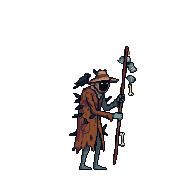 The Crow Keeper, a boss in Pactbound