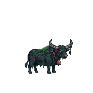A boss in shadow